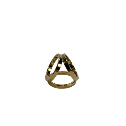 Used HERMES Scarf Ring Scarf ring Gold