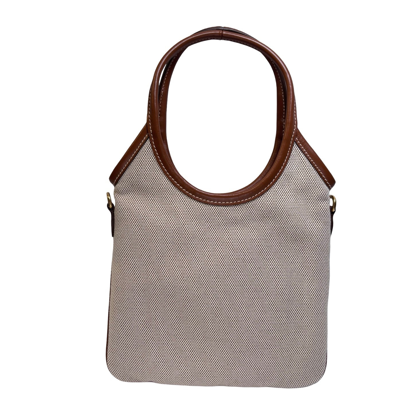 MIU MIU Canvas Ivy Mini Bag Beige