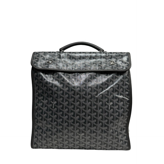 Used GOYARD Goyardine Alpin Backpack Grey