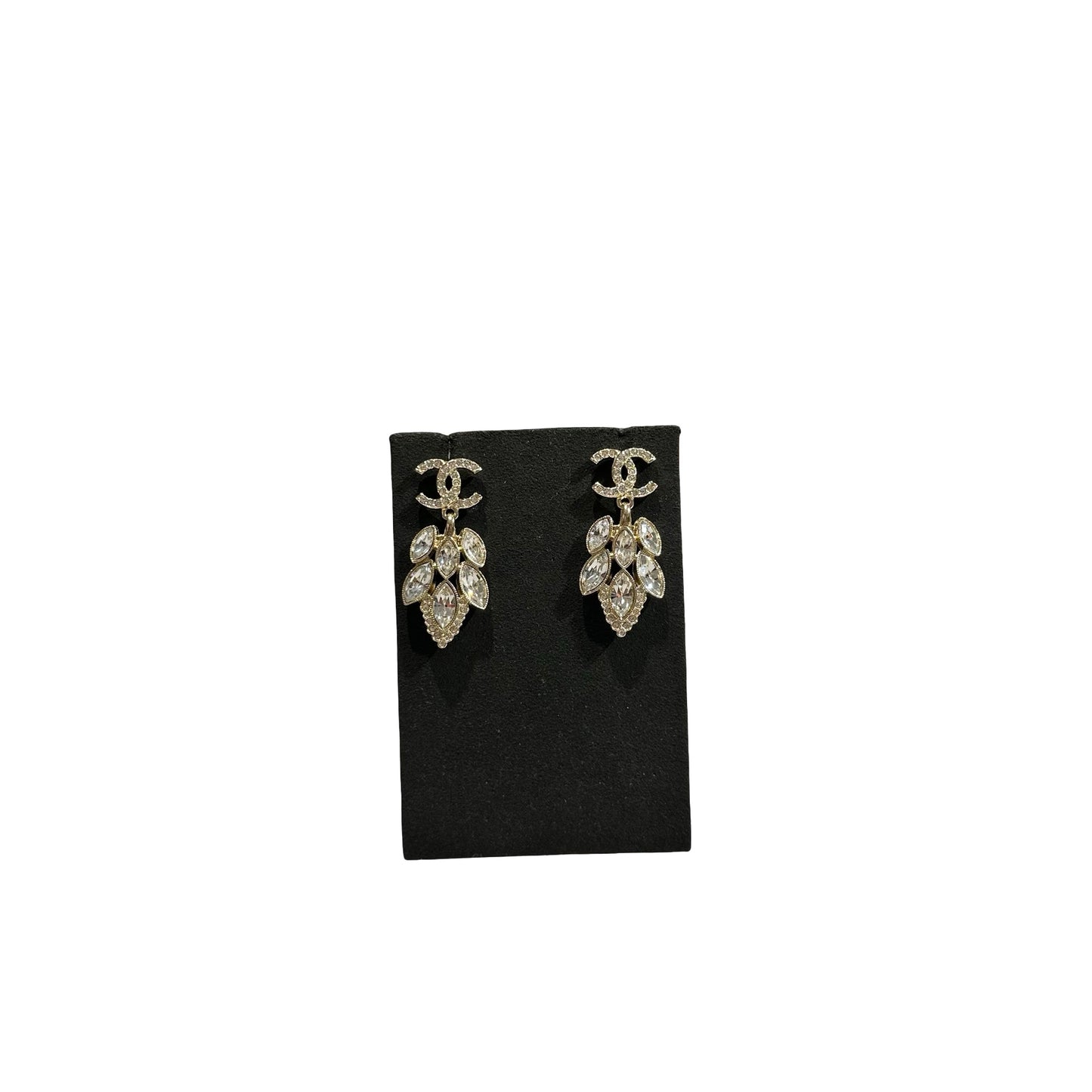 Used Chanel Earrings Gold