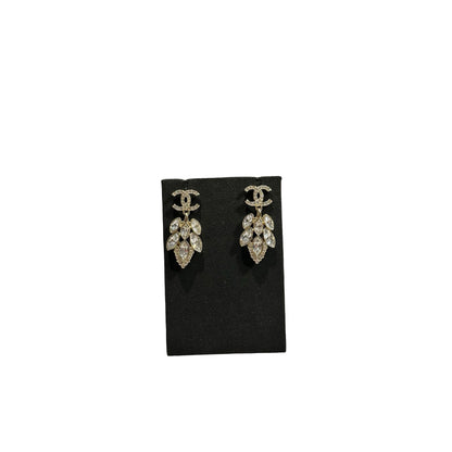 Used Chanel Earrings Gold
