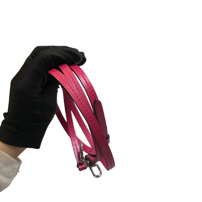 Used LOUIS VUITTON Leather Epi Clery Bag Pouch Pink PHW