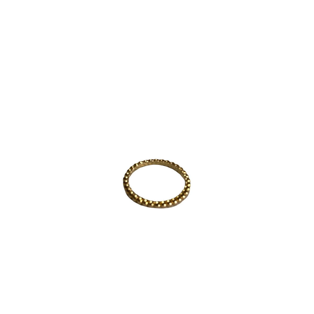 Used VAN CLEEF & ARPELS Pink Gold Perlée Small Model Ring Ring Gold