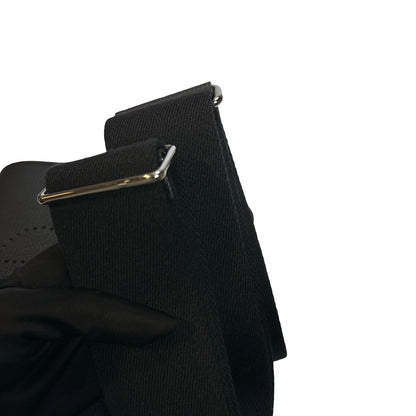 Used HERMES Togo Evelyne Crossbody Bag Black PHW