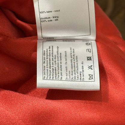 Used CHANEL Tweed Tweed Jacket Jacket Pink