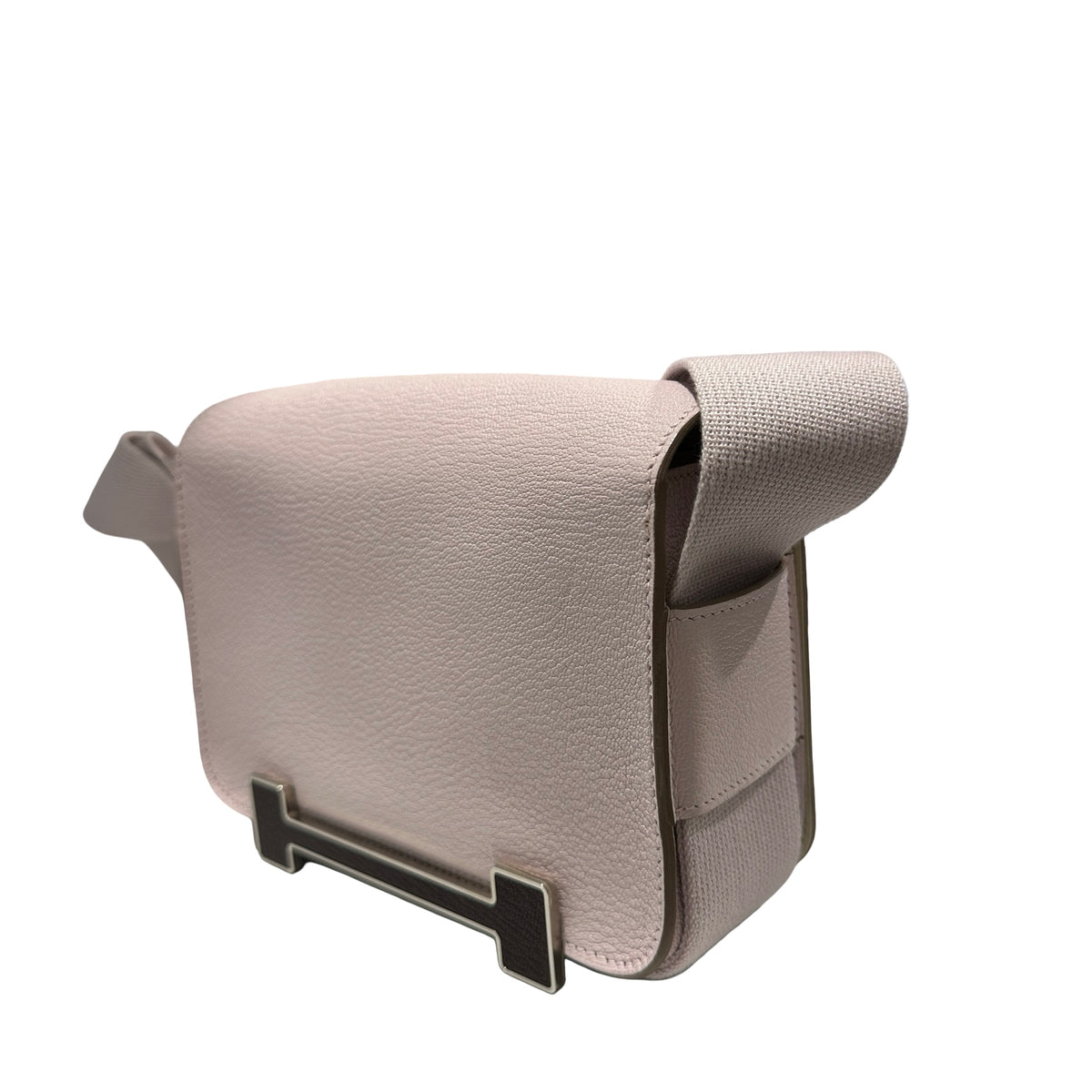 Used HERMES Geta Bag Crossbody Bag 09 Mauve Pale/I2 Nata