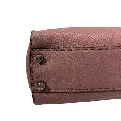 Used Fendi Peekaboo mini Shoulder Bag PHW Pink