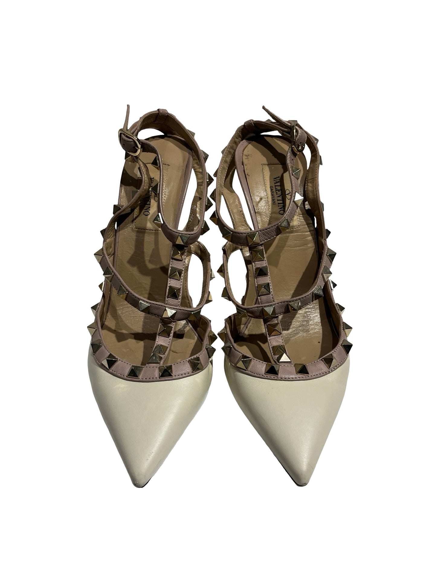 Used VALENTINO Heels Shoes Beige