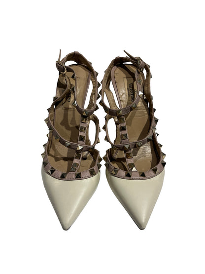 Used VALENTINO Heels Shoes Beige