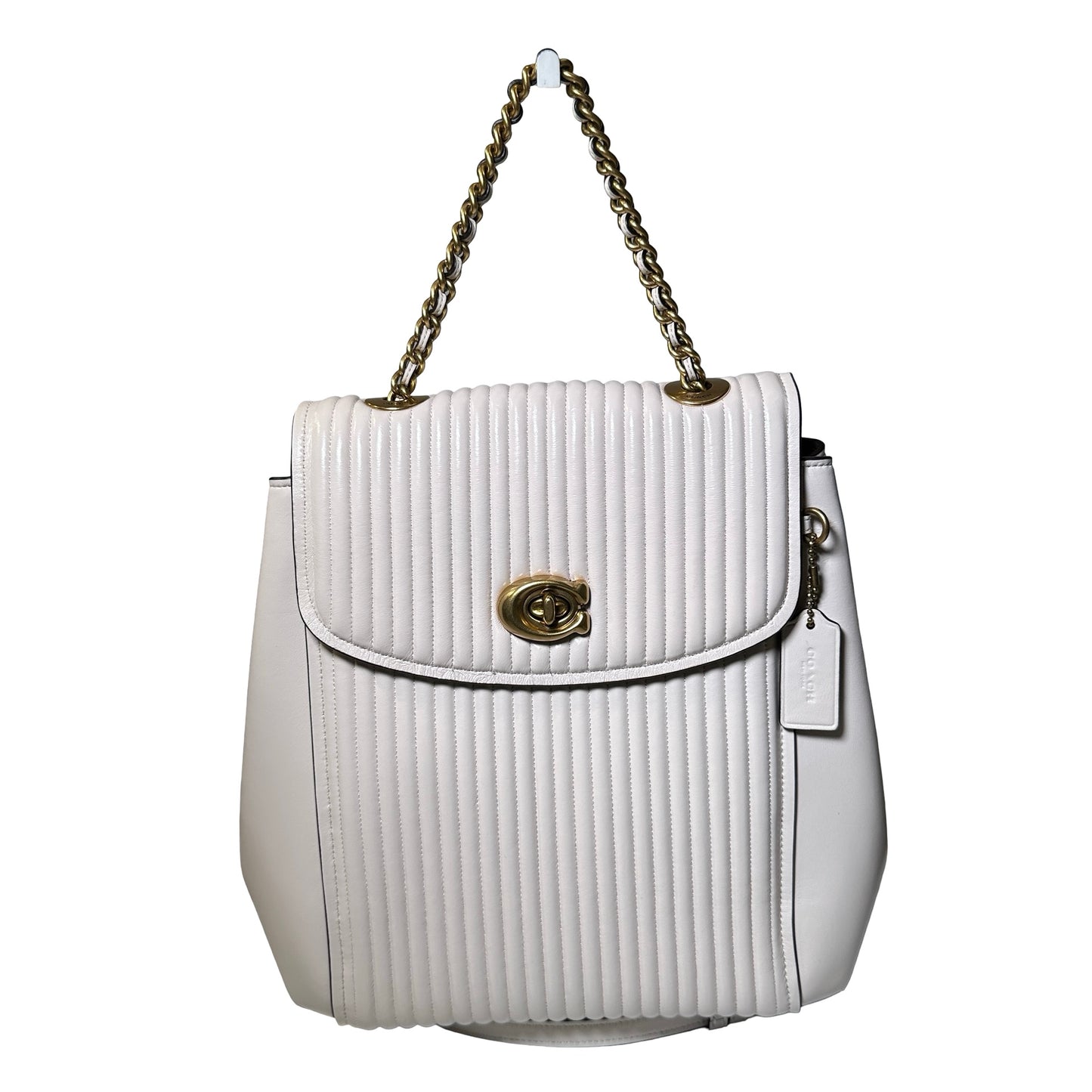 Used COACH Lambskin Leather Backpack