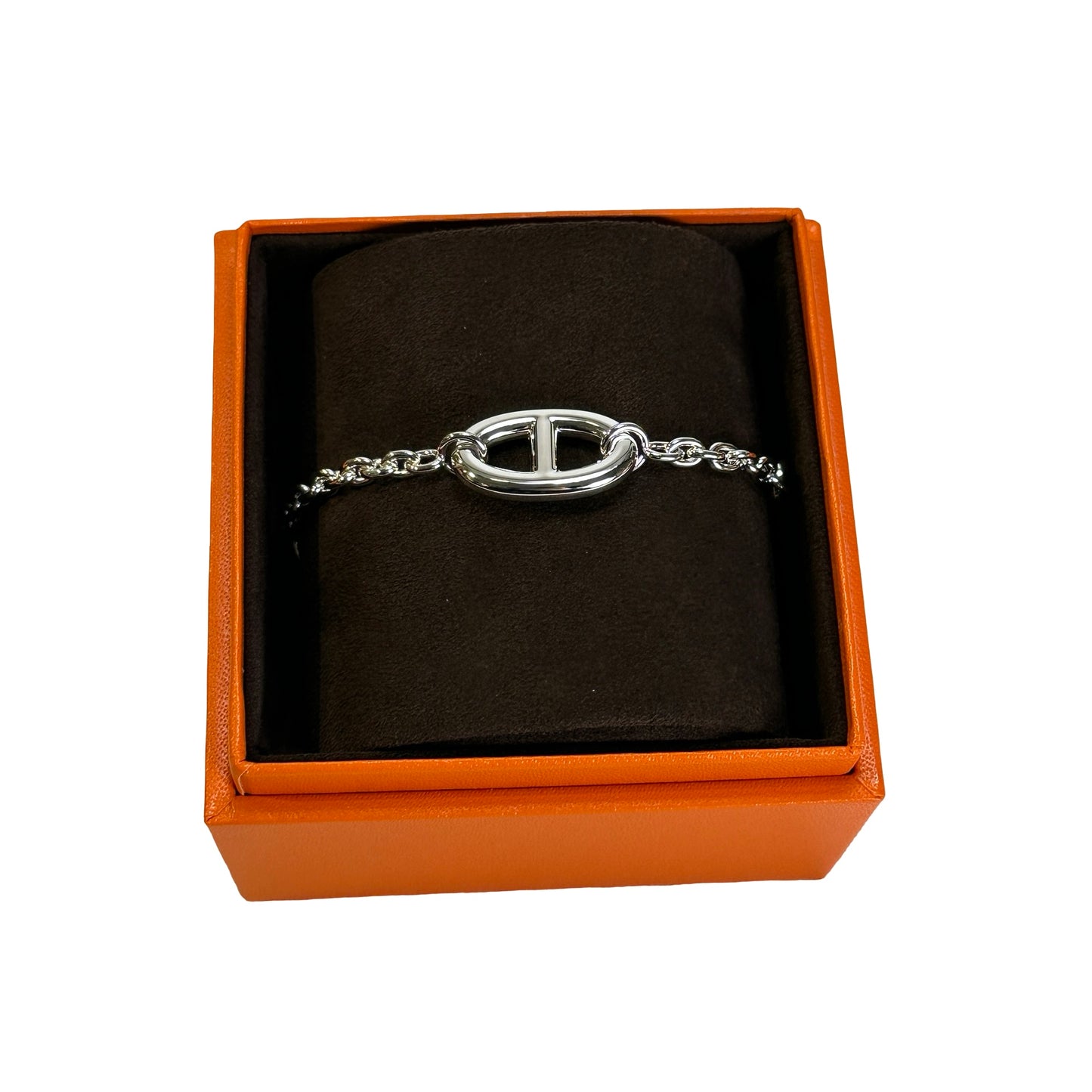 Brand New HERMES Silver Farandole BRACELET Silver