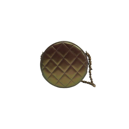 Used CHANEL Lambskin Leather Cross Body Bag PHW