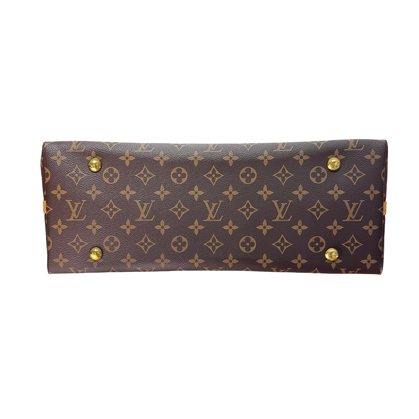 Used LOUIS VUITTON CarryALL PM Shoulder Bag Brown GHW