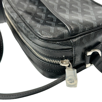 Used Goyard Canvas Coated Canvas Camera Camera Bag Black PHW