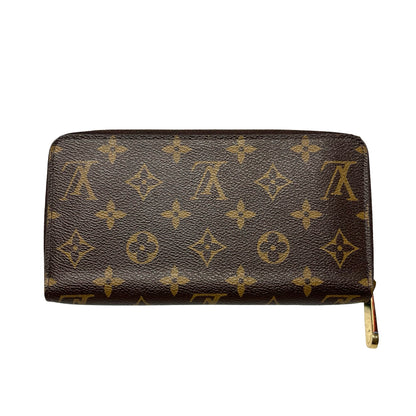 Used Louis Vuitton Calfskin Leather Vivienne Holiday Zippy Wallet GHW Multicolour