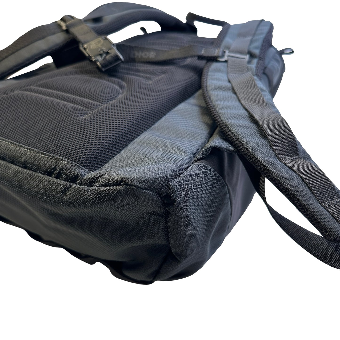 Used DIOR Nylon Rider Backpack Backpack Black