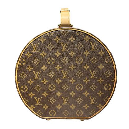 Used LOUIS VUITTON Monogram Canvas Boite Chapeau 30 Trunk Brown
