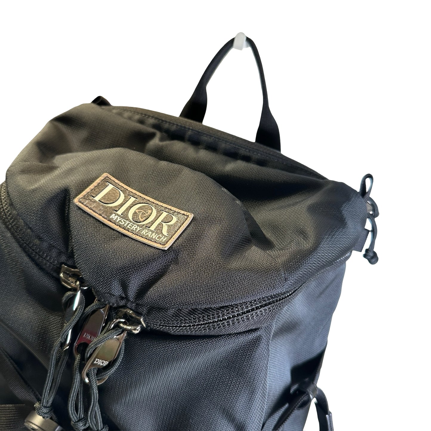 Used DIOR Nylon Rider Backpack Backpack Black