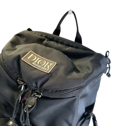 Used DIOR Nylon Rider Backpack Backpack Black