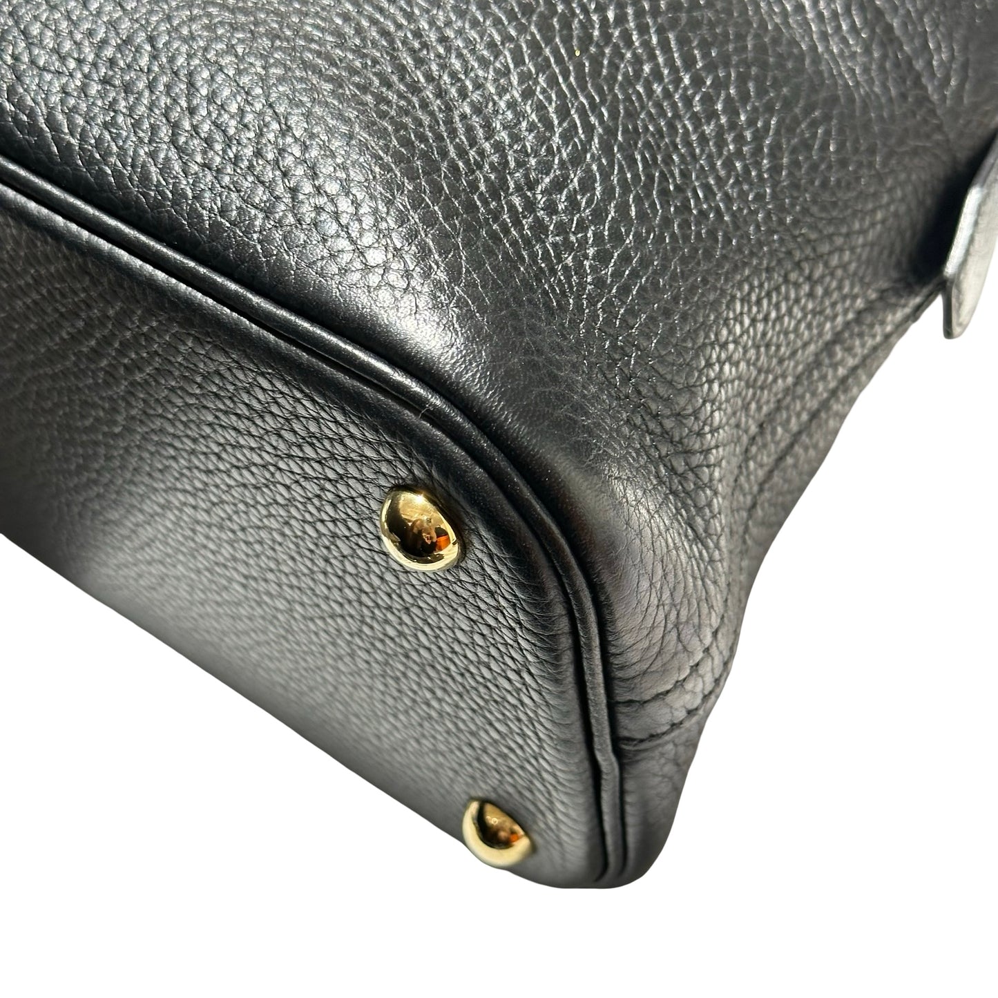 Hermès Bolide 31 Two Way Shoulder Bag Black GHW