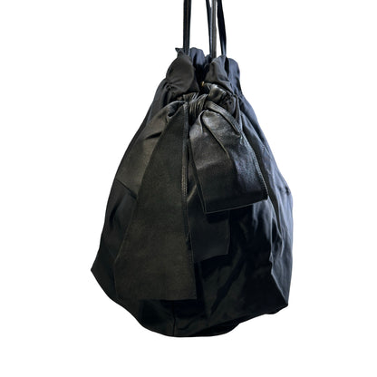 Used PRADA Nylon Tote Tote Bag Black