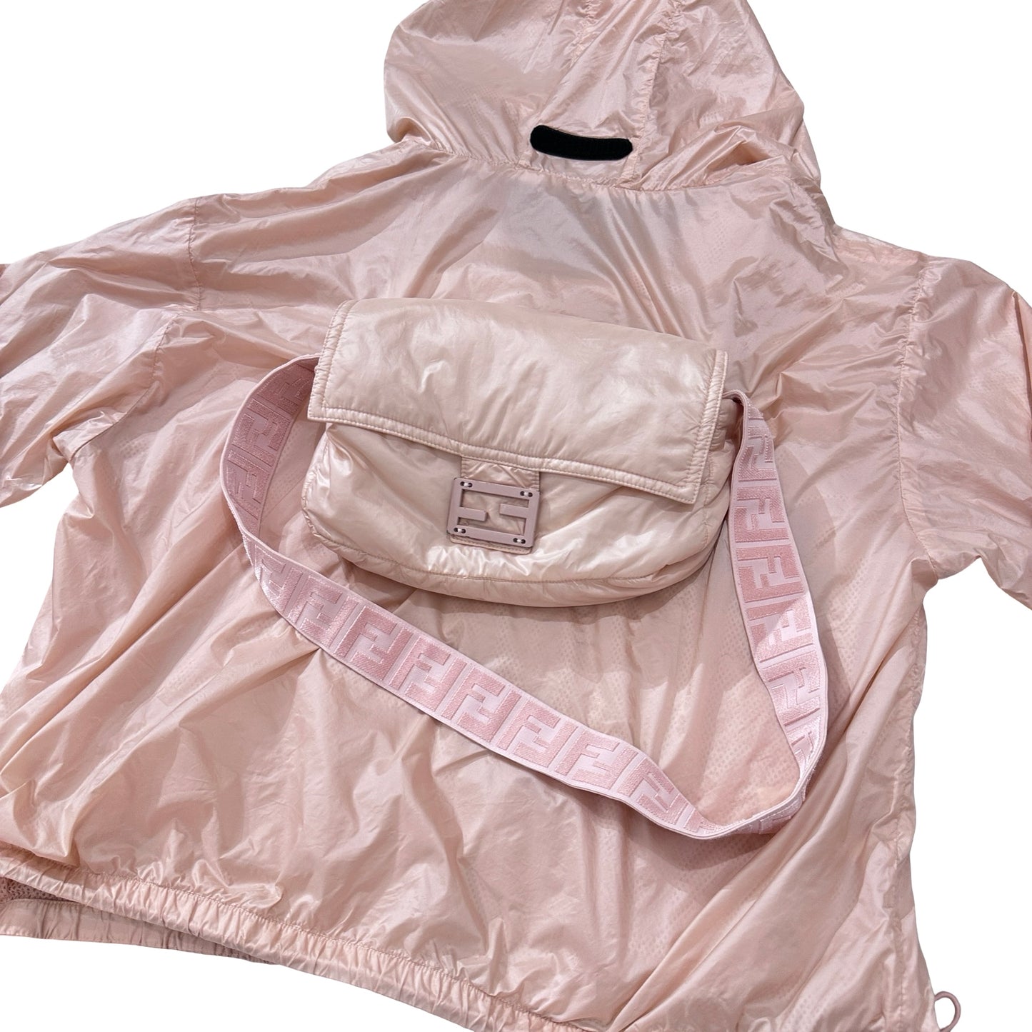 Used FENDI Jacket Jacket Pink