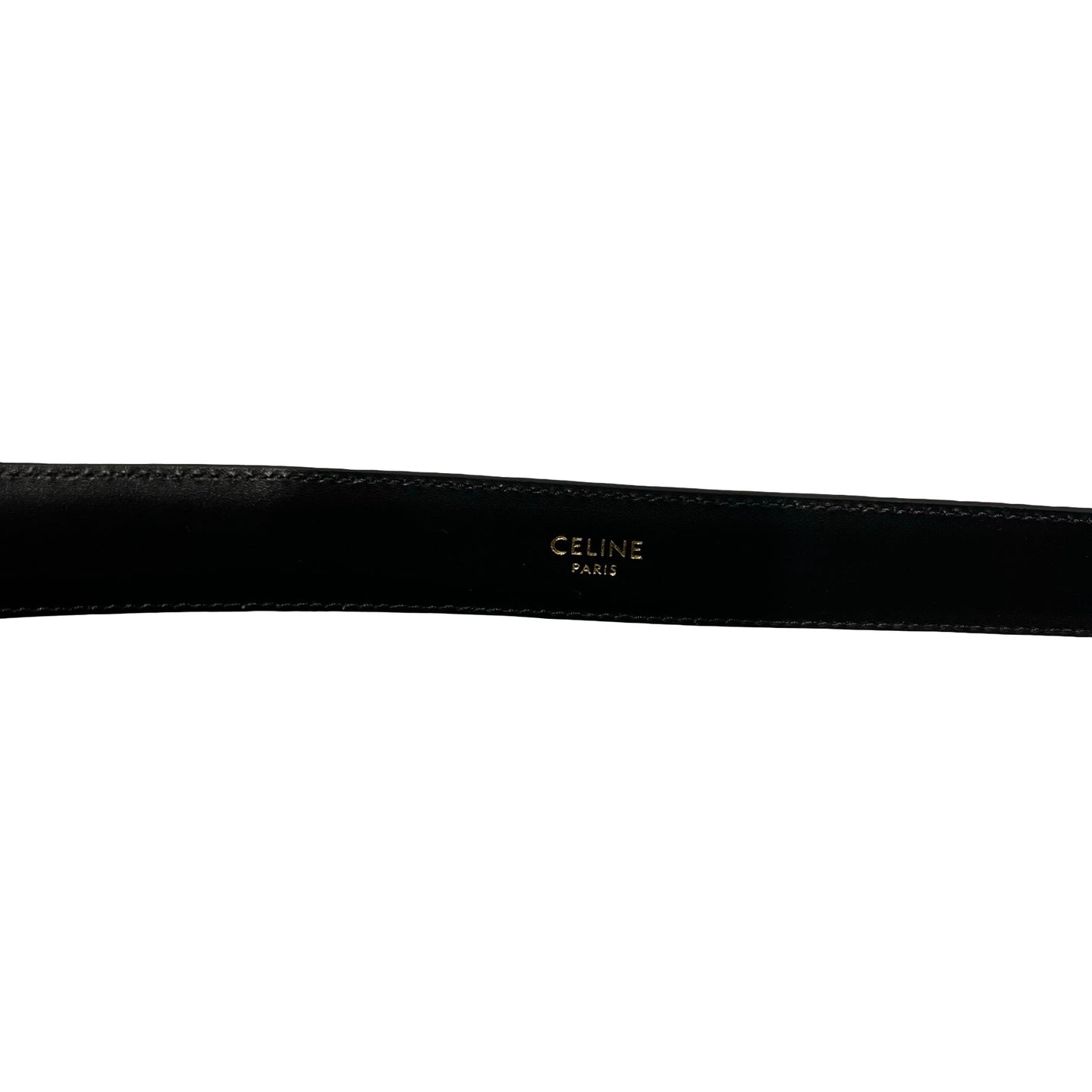 Used CÉLINE Belt Black GHW