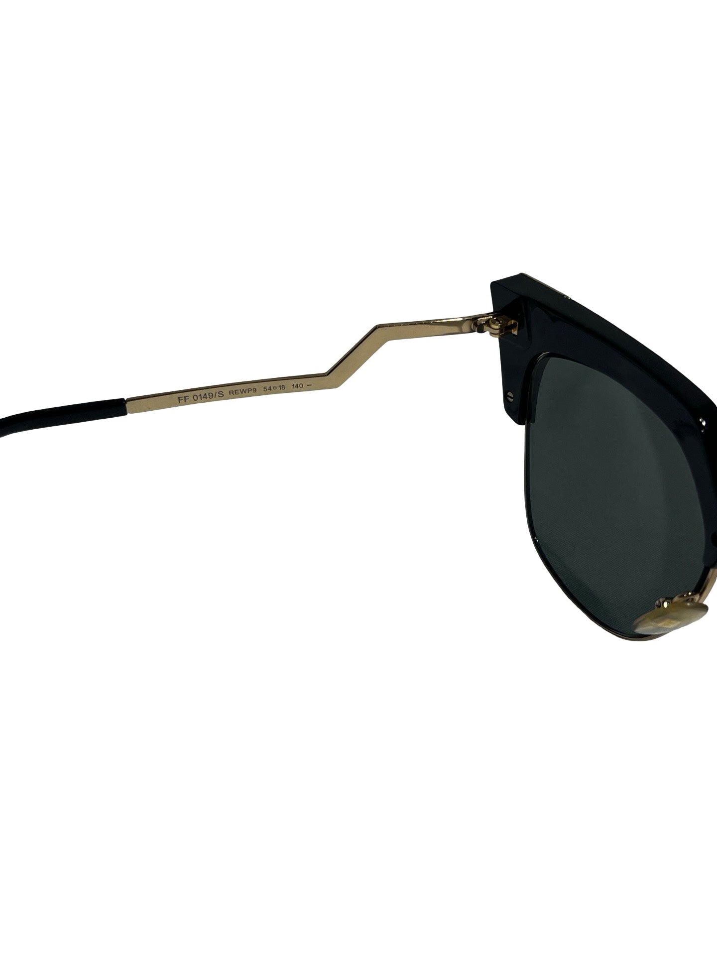 Used FENDI Sunglasses Accessories Black