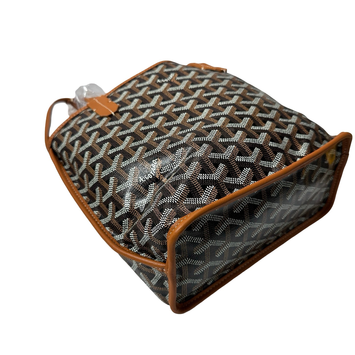 New GOYARD Sac Anjou Mini Hobo Bag Brown Black