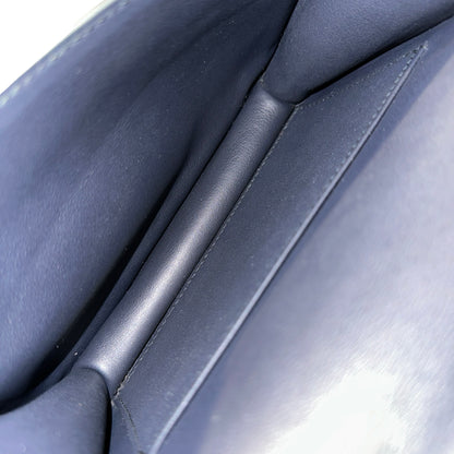 Used HERMÈS Mini Constance Shoulder Bag Bleu indigo GHW