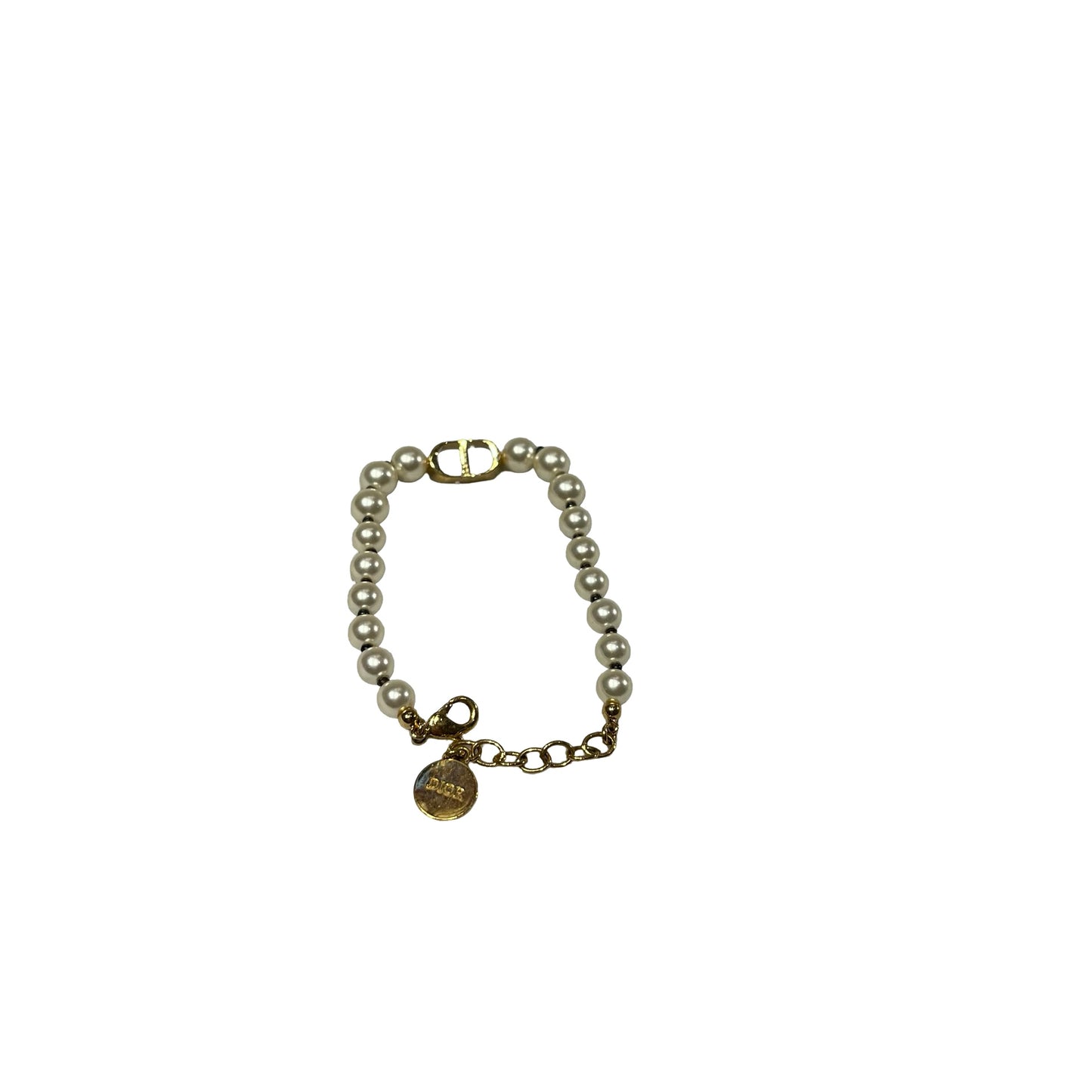 Used Dior Pearl Bracelet Bracelet PHW