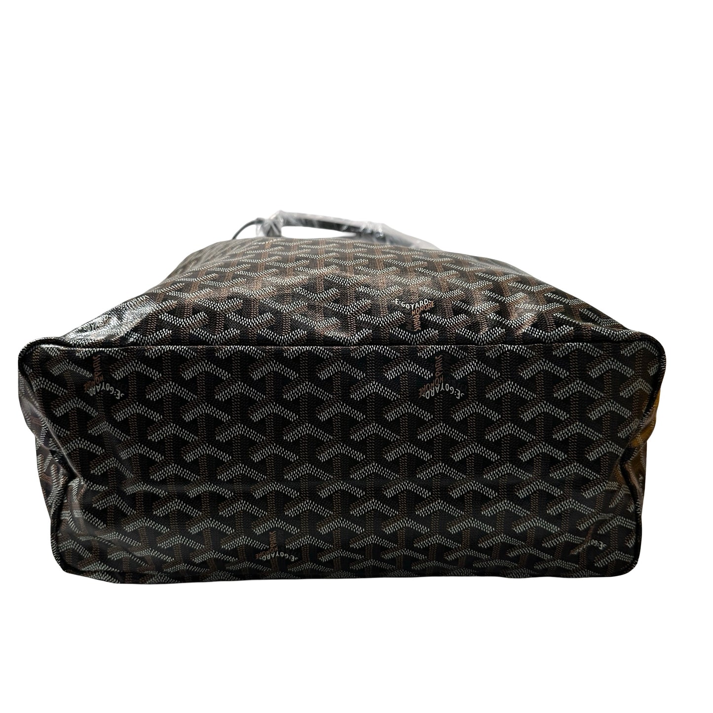 New GOYARD Tote PM Shoulder Bag Black PHW