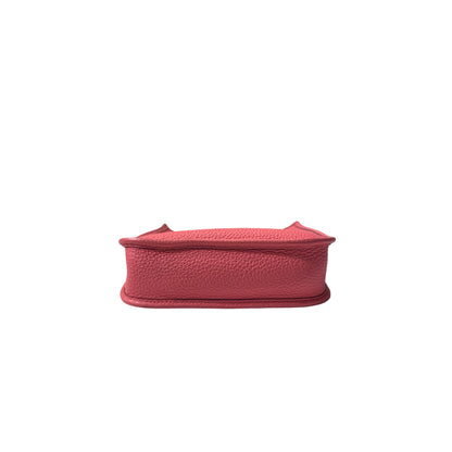 Used HERMÈS Mini Evelyne Shoulder Bag PHW Pink