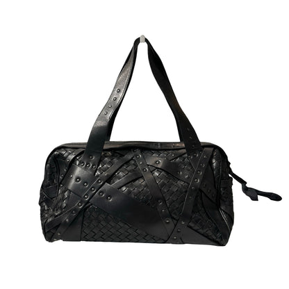Used Bottega Veneta Shoulder Bag Black