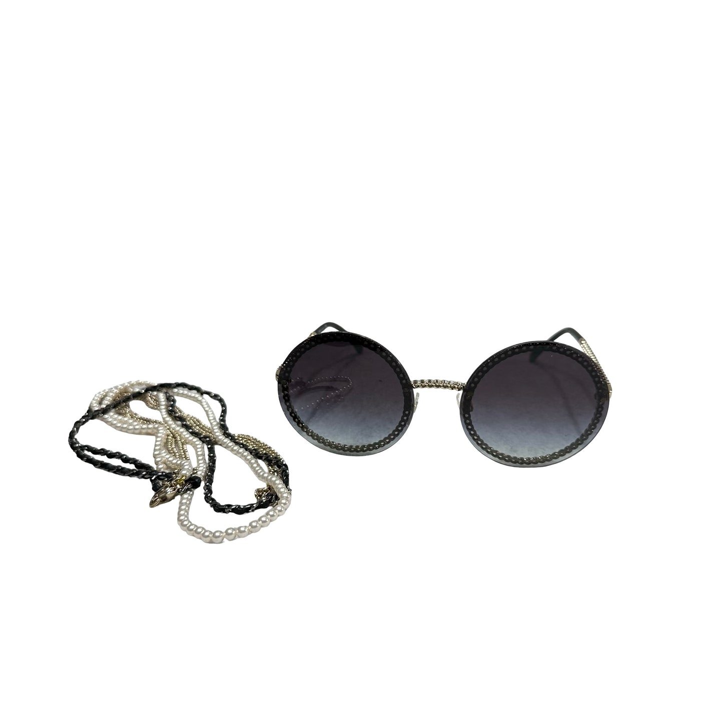 Unused CHANEL Chanel Classic Sunglasses SUNGLASSES Black