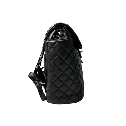 Used CHANEL Lambskin Leather Backpack