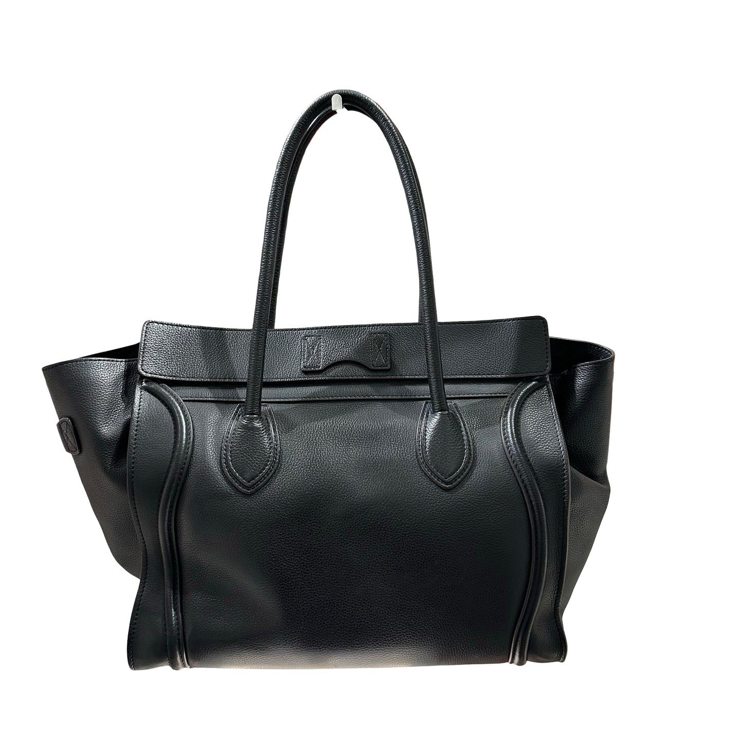 Used CÉLINE Luggage Large Handbag Black