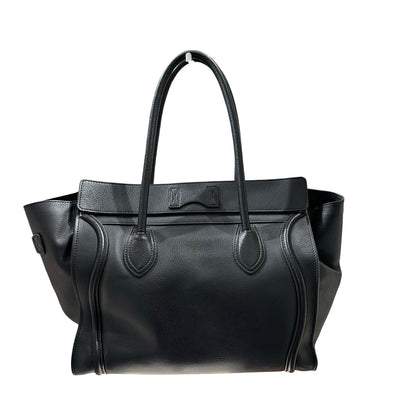 Used CÉLINE Luggage Large Handbag Black