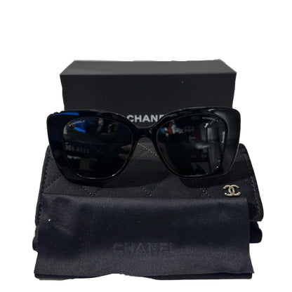 Used Chanel Sunglasses Sunglasses SUNGLASSESS Black