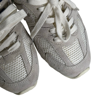 Used MIU MIU Suede Mesh New Balance 530 Sneakers White Grey