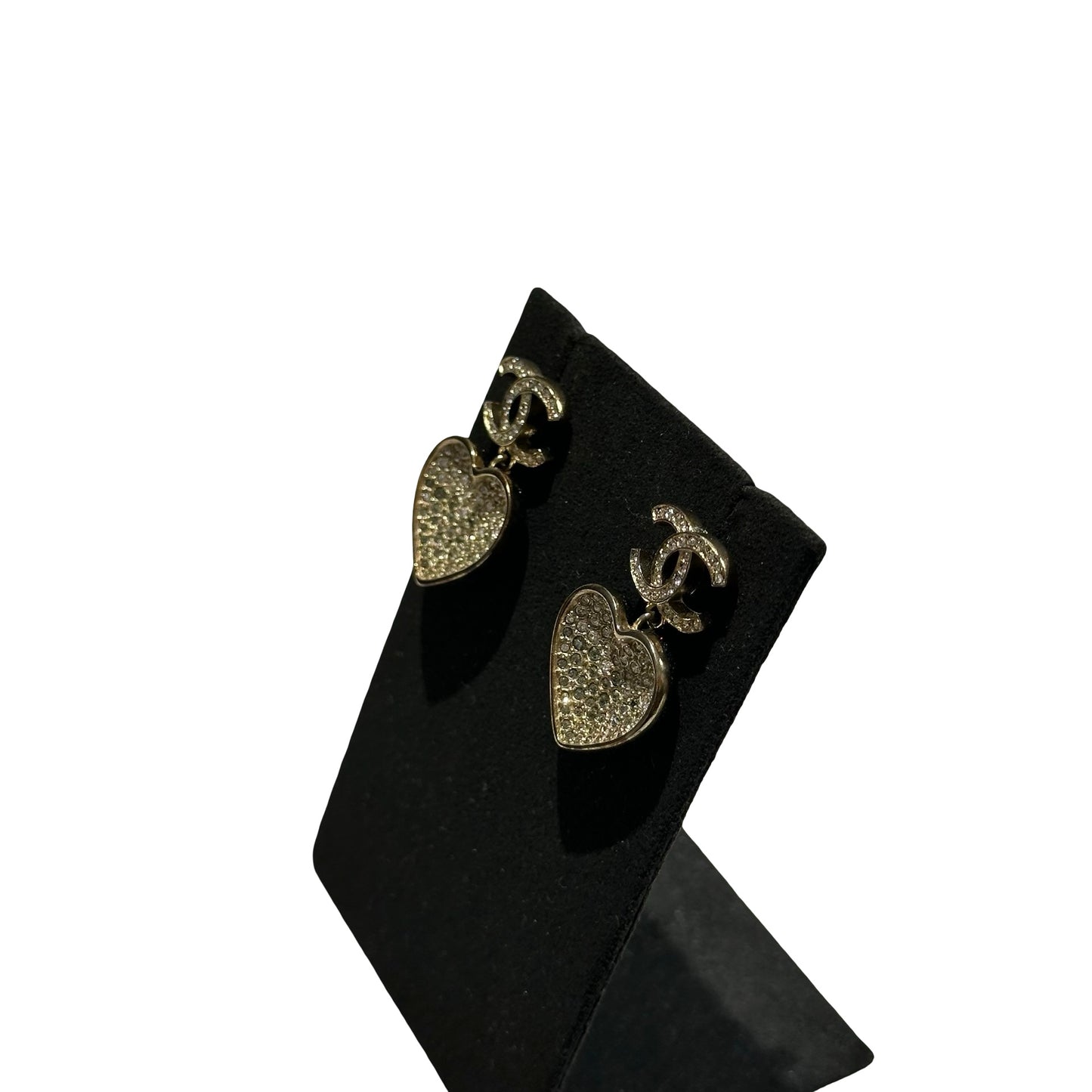 Used Chanel Earrings Gold