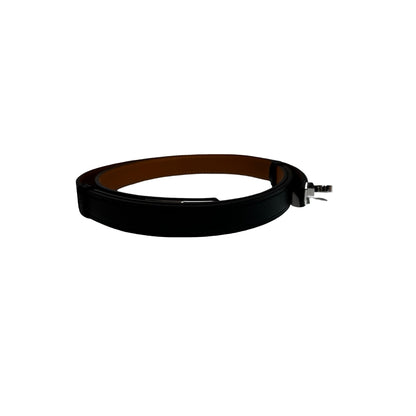 HERMÈS Leather New HERMÈS Leather Kelly Belt Belt Black Belt Black