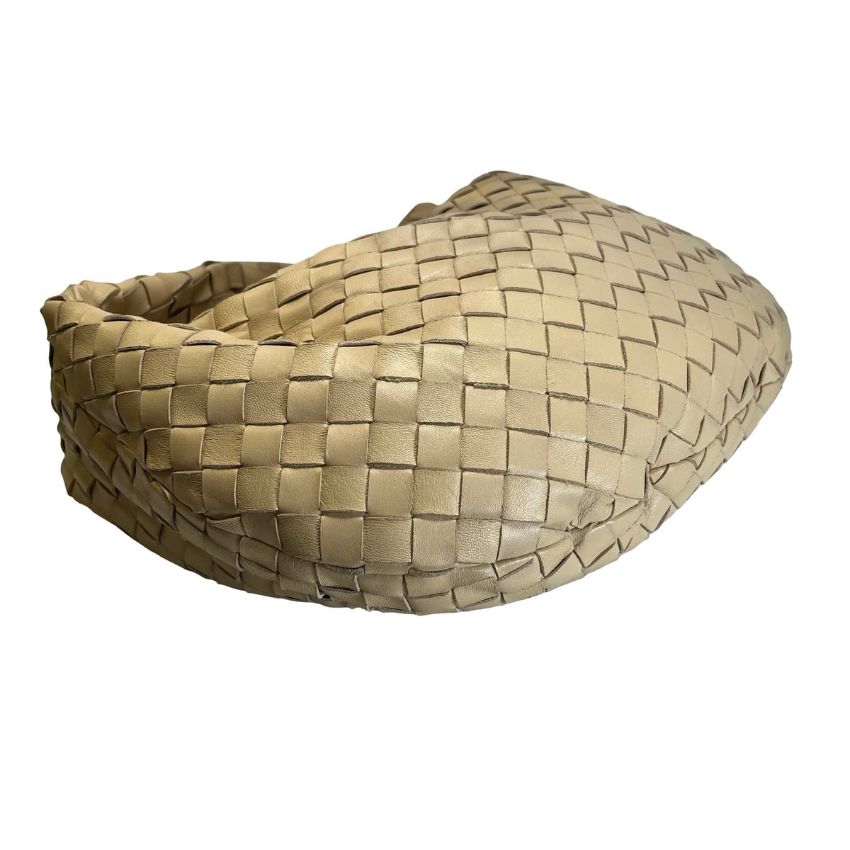 Used BOTTEGA VENETA Handbag Beige ghw