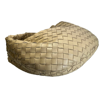 Used BOTTEGA VENETA Handbag Beige ghw