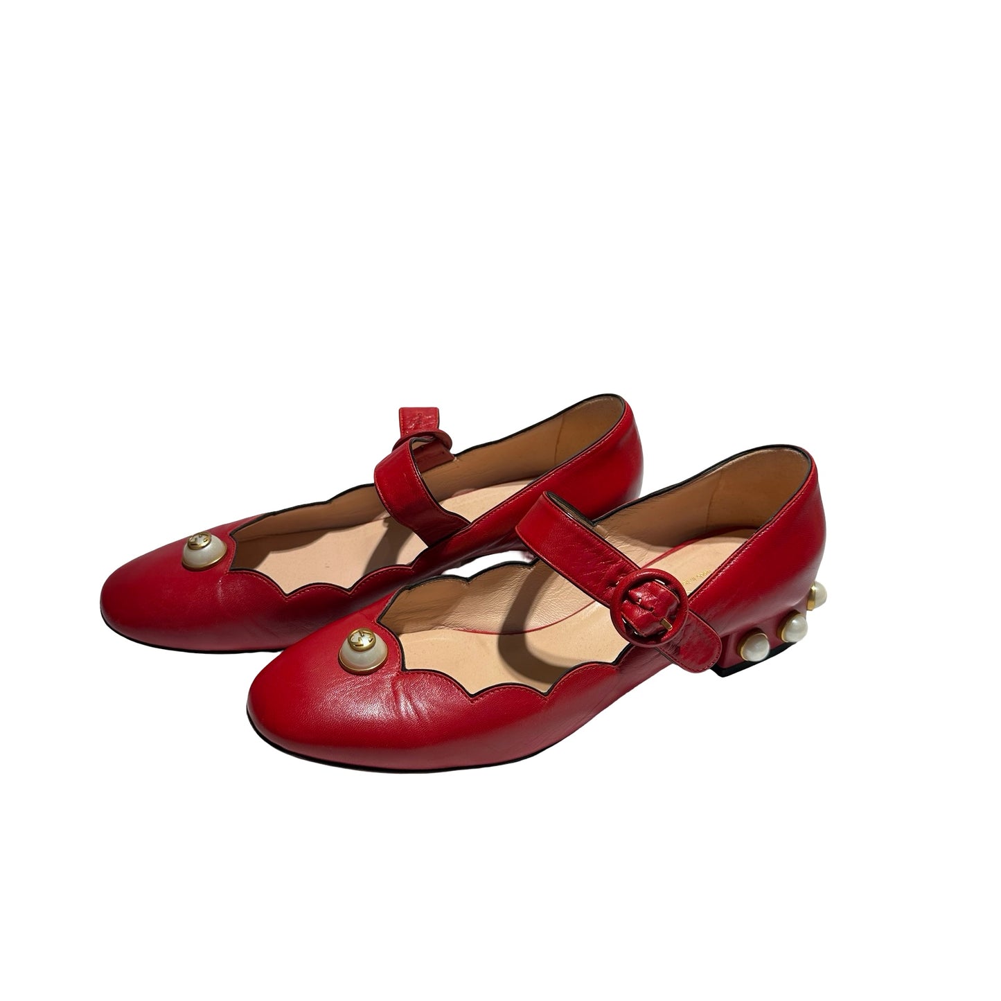 Used GUCCI Shoes Red