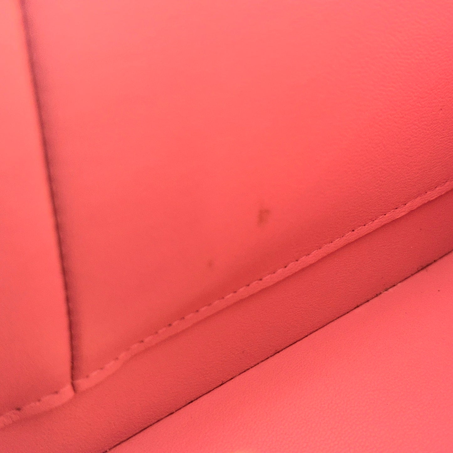 Used Chanel CF 25 Chain Shoulder Bag Light Pink GHW