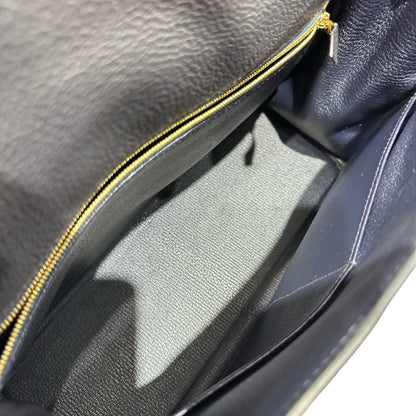 Used HERMÈS Kelly Bag GHW Navy Blue