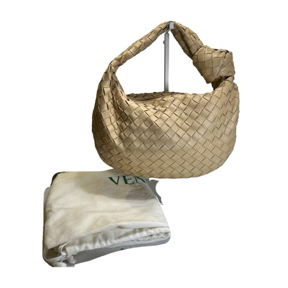 Used BOTTEGA VENETA Handbag Beige ghw