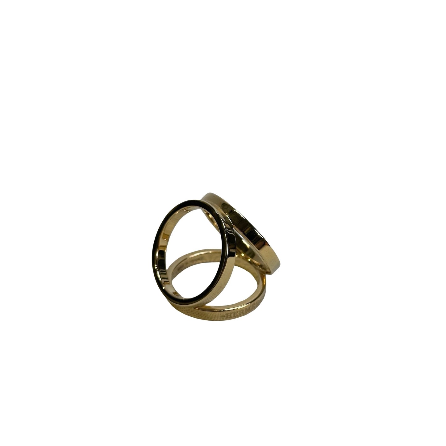 Used HERMES Scarf Ring Scarf ring Gold