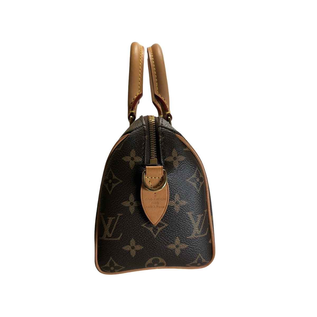 Used LOUIS VUITTON Monogram Canvas Speedy 25 Bandoulière Handbag Brown